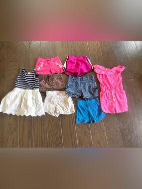 Girls Toddler 3T Summer Clothing Lot- Shorts, Dress, Romper- Nike, Carters, Etc.